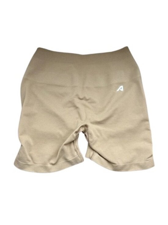 Alphalete pump mid rise shorts cream women's size M NWOT - Picture 3 of 7